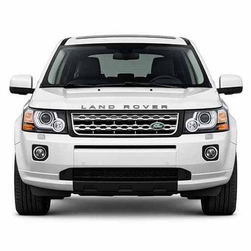 Land Rover LR2 VIN Locartion