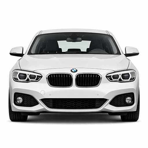 BMW 1 series VIN Location