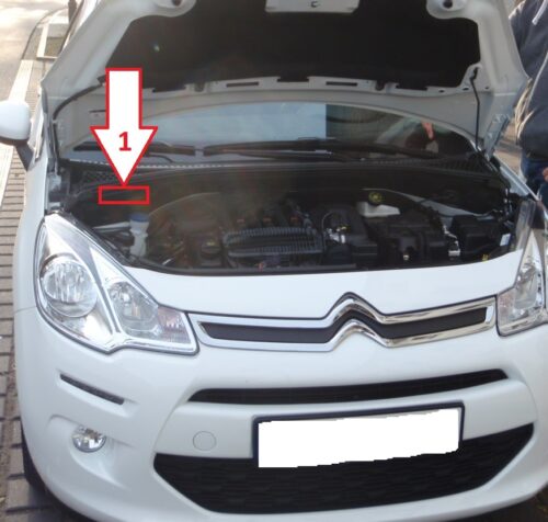 Citroën C3 Common VIN Number Locations + Hidden Ones